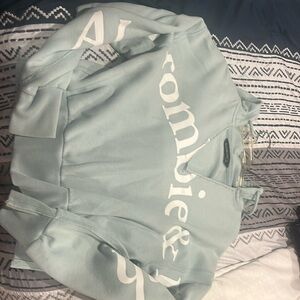 Abercrombie & Fitch V-cut Cropped Hoodie
